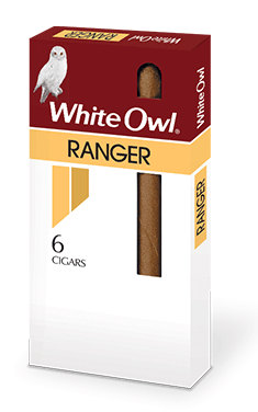 A pack of six Ranger flavor White Owl Large cigars.